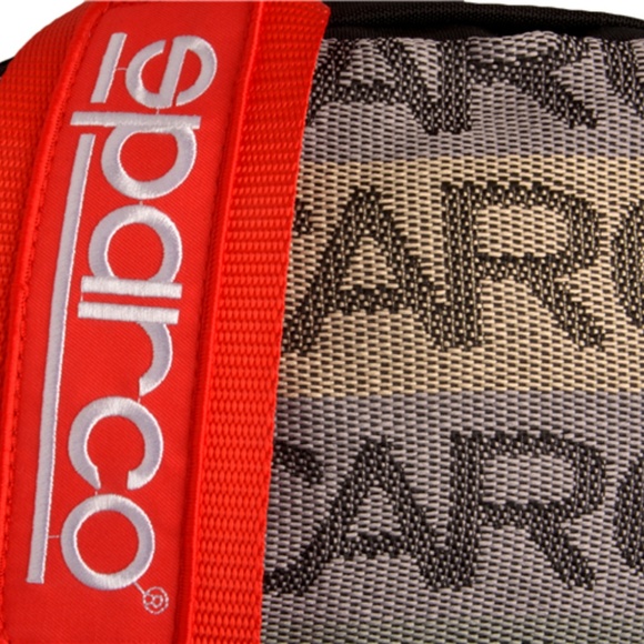 JDM Recaro Sparco Red Racing Backpack - Picture 3 of 4